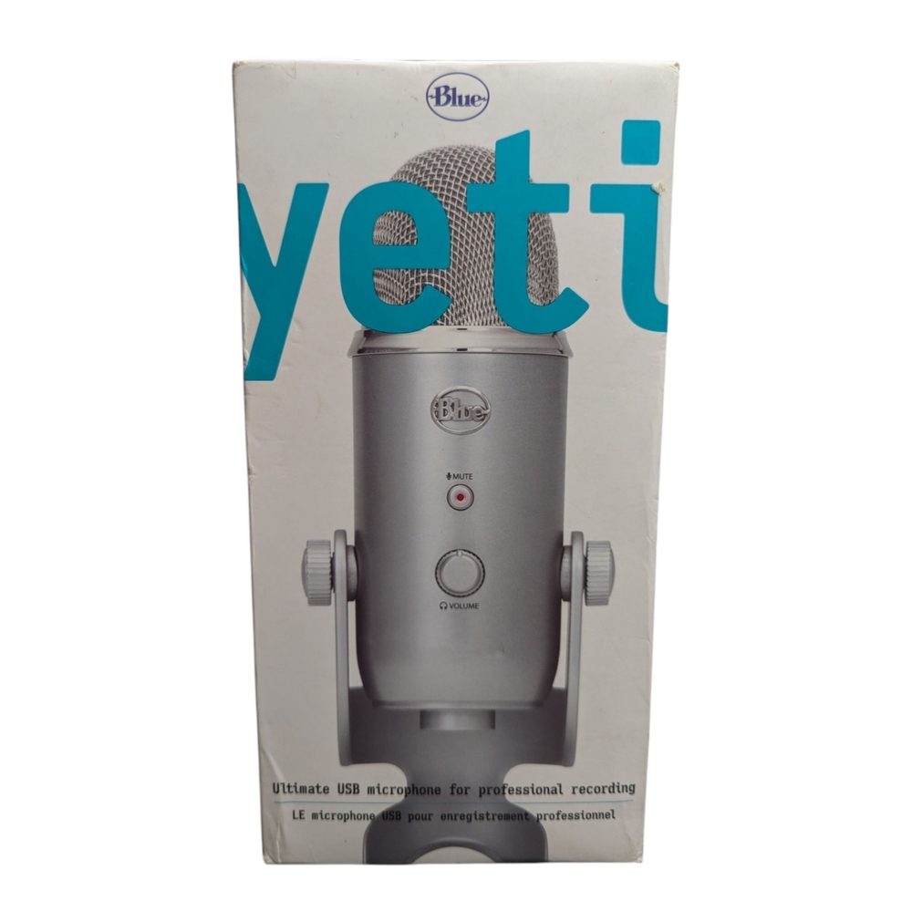 Blue Yeti USB Microphone - Silver